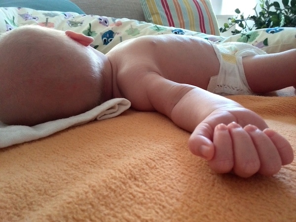 Zuhause mit dem Baby - sehr schnell nach ambulanter Geburt