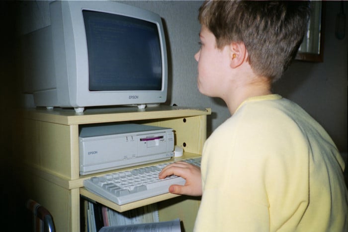 Kinder und Computer - damals war alles einfacher: weniger Auswahl, mehr Fokus. 
