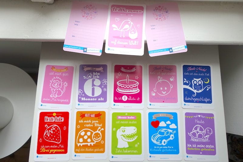 Baby-Karten - Milestone Cards von Gutmarkiert im Test