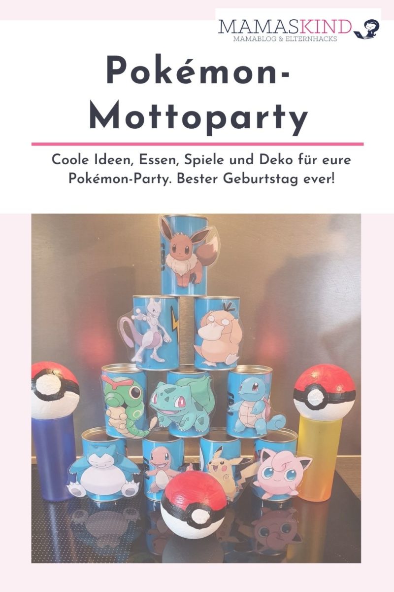 Pokémon-Party mit coolen Spiele-Tipps - mamaskind.de
