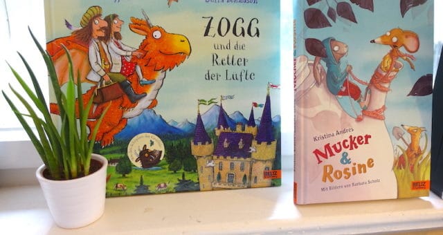 Rezensionen: Zogg und die Retter der Lüfte und Mucker und Rosine vom Beltz Verlag