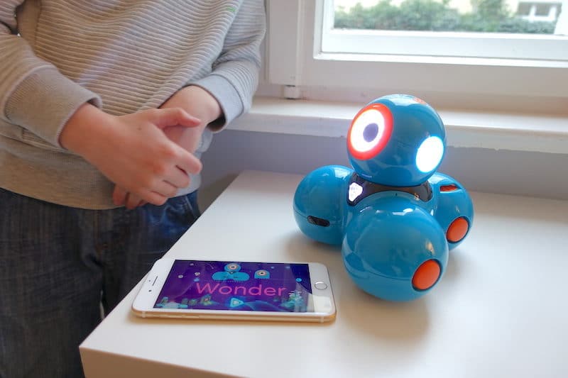 App Wonder für den programmierbaren Roboter Dash