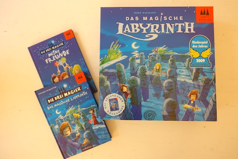 Rezension: Die drei Magier - das magische Labyrinth - Kinderbücher und Brettspiel | Perfekt für Grundschüler! | Mehr Infos auf Mamaskind.de