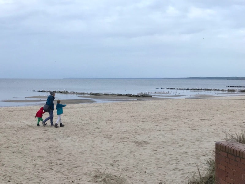 Strand Ueckermünde: Das Stettiner Haff mit Blick auf Usedom | Mehr Infos auf Mamaskind.de