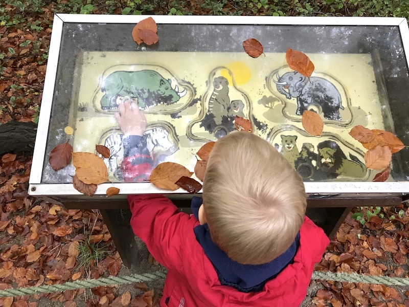 Tierpark Ueckermünde: Puzzle für Kinder mitten im Wald. | Mehr Infos auf Mamaskind.de