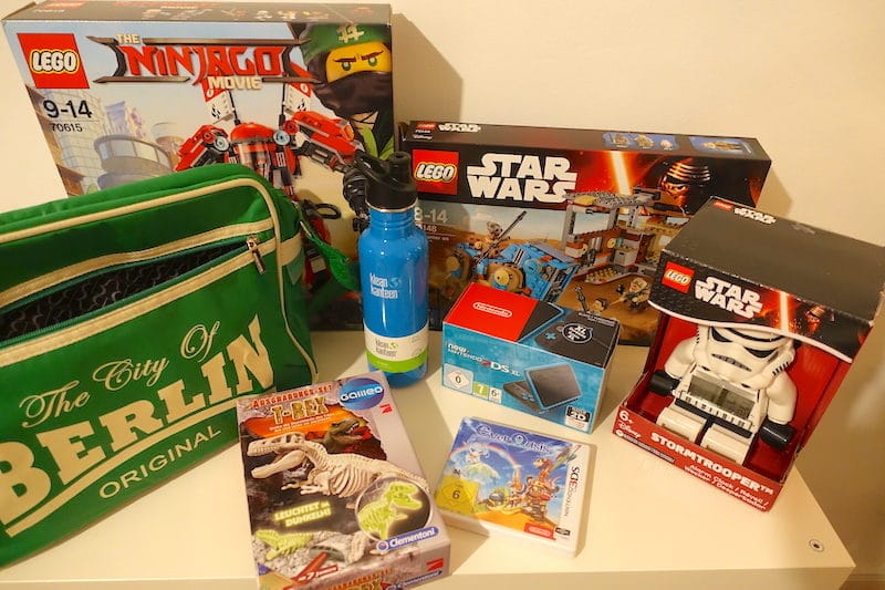 Geschenke für das 7-jährige Schulkind zu Weihnachten: Lego, Nintendo und Tasche | Mehr Infos auf Mamaskind.de
