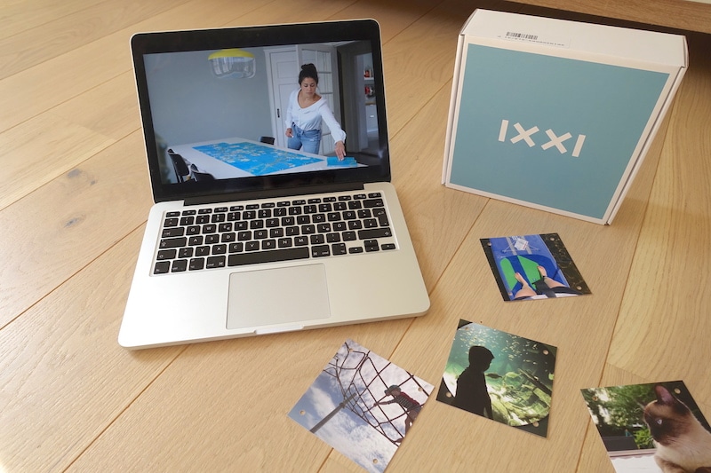 Das Demo-Video zeigt mir Schritt für Schritt, wie ich die IXXI-Collage zusammenstecke. | Mehr Infos auf Mamaskind.de