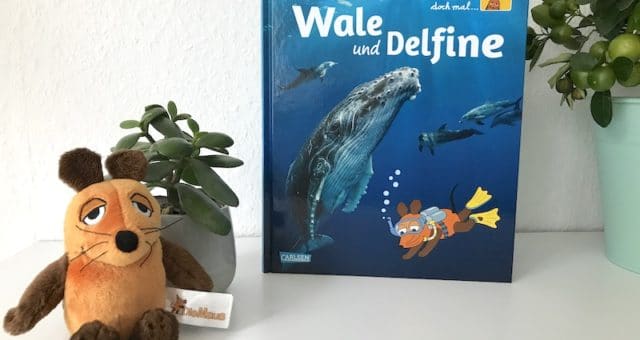 Rezension: Frag doch mal... die Maus! Wale und Delfine - Carlsen Verlag | Mehr Infos zum Kindersachbuch auf Mamaskind.de