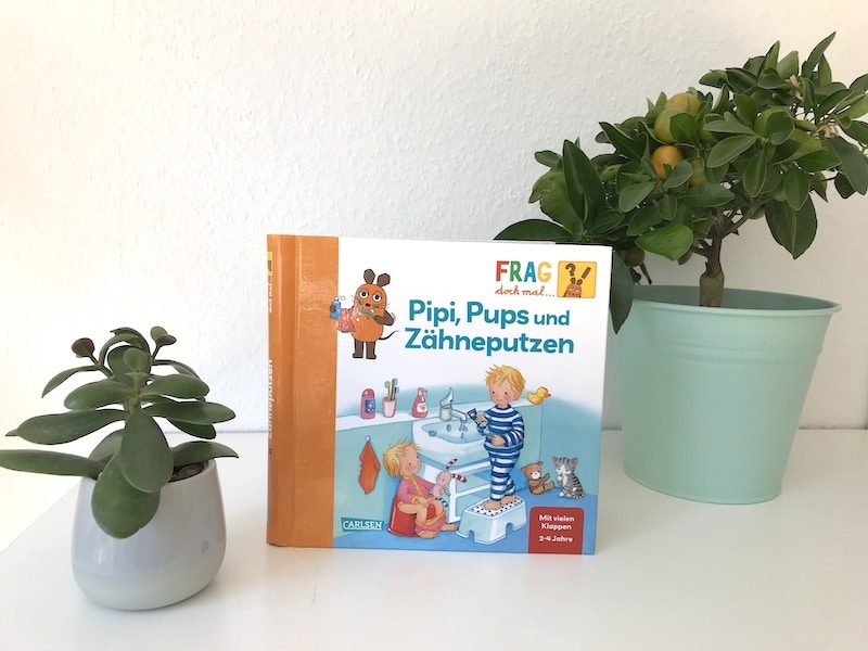 Rezension: Frag doch mal... die Maus! Pipi, Pups und Zähneputzen | Mehr Infos zu Kindersachbüchern auf Mamaskind.de