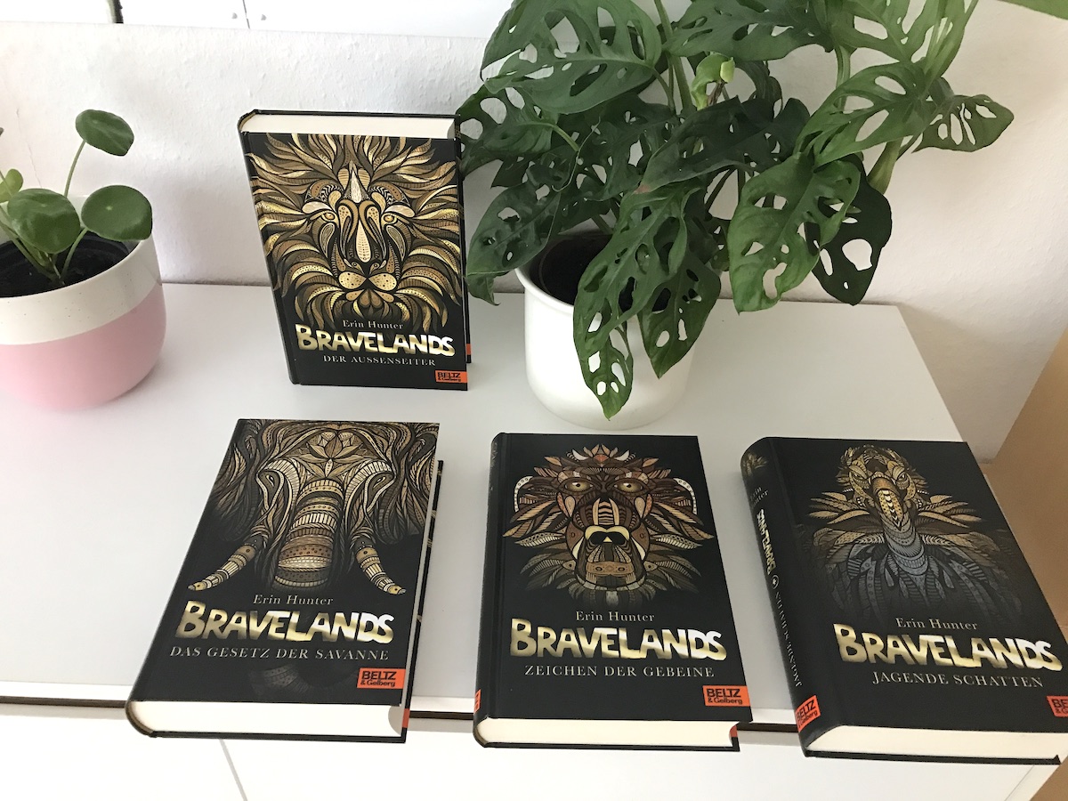 Band 1: Bravelands - Der Außenseiter - Mehr zur Rezension der ersten vier Braveland-Bücher auf Mamaskind.de