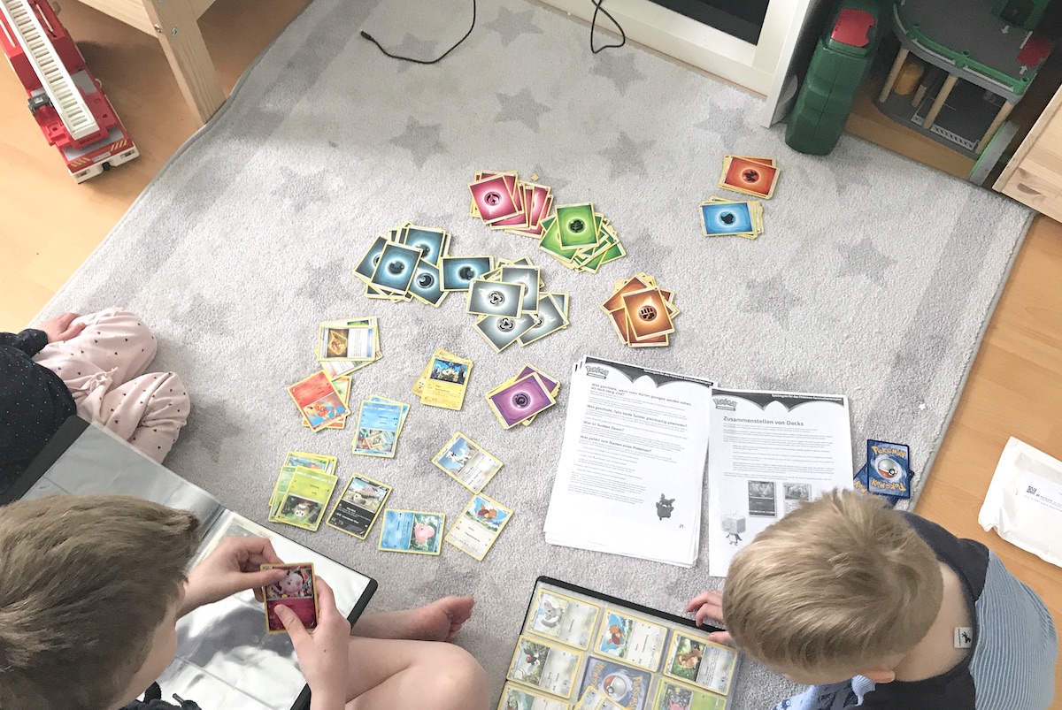 Pokémon-Karten - unser tägliches Spiel. - Mamaskind.de