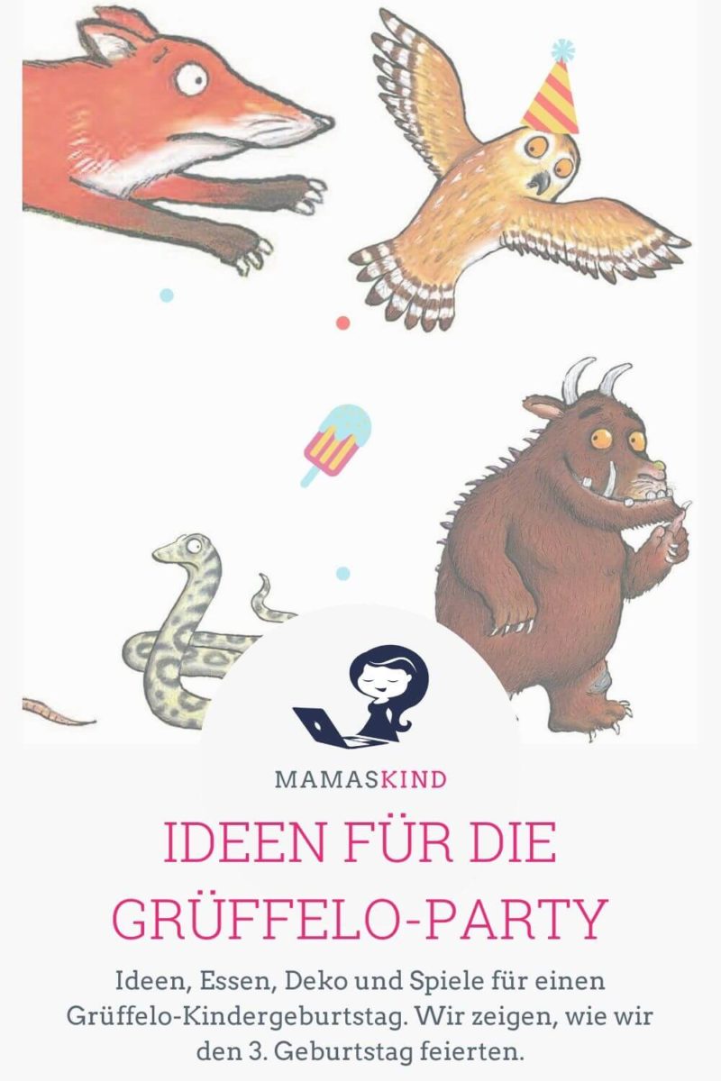Ideen für die Grüffelo-Party: Essen, Deko und Spiele für einen entspannten Kindergeburtstag - Mehr dazu auf Mamaskind.de