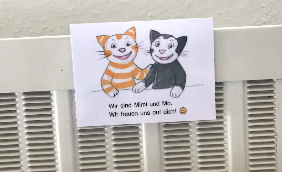Mimi und Mo begleiten in der Fibel für Schulanfänger - Mamaskind.de