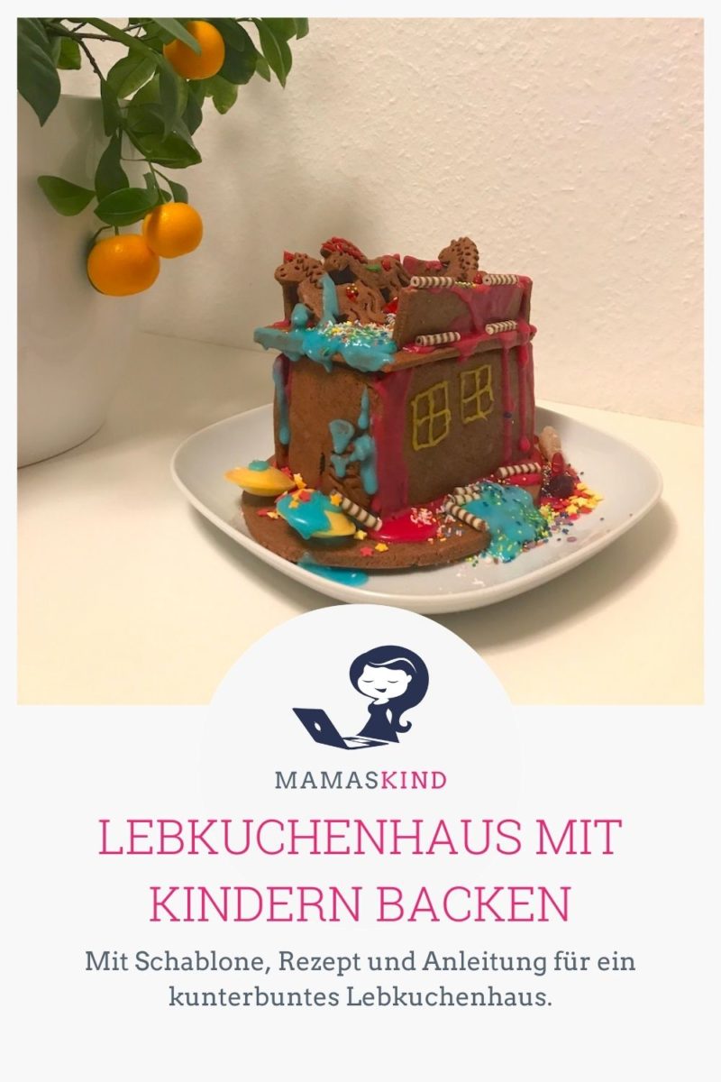 Lebkuchenhaus mit Kindern backen - mit Schablone, Rezept und Anleitung - Mamaskind.de