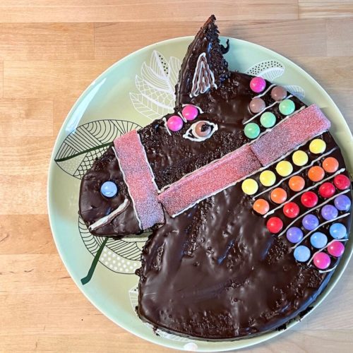 Unser Pferdekopf-Kuchen zum Kindergeburtstag - Mamaskind.de