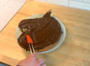 Pferdekopf-Kuchen mit Schokoladen-Glasur - Mamaskind.de