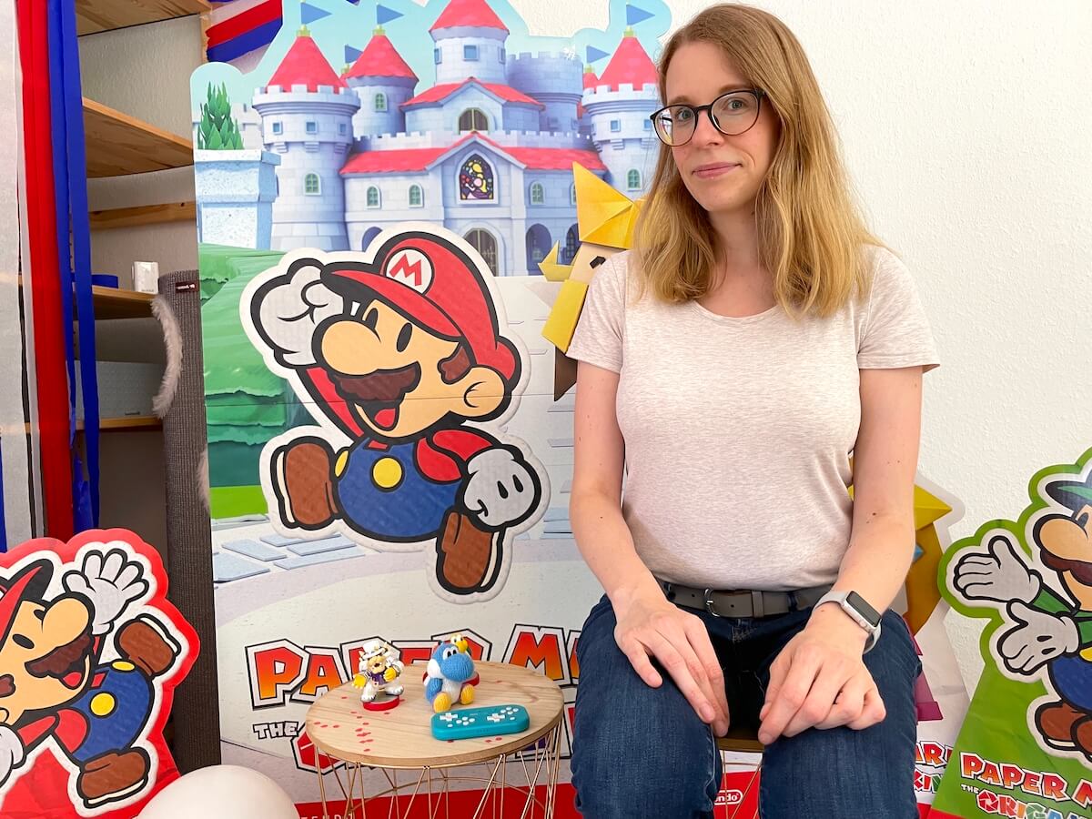 Die Super Mario Geburtstagsdeko steht - Paper Mario begleitet uns! - Mamaskind.de
