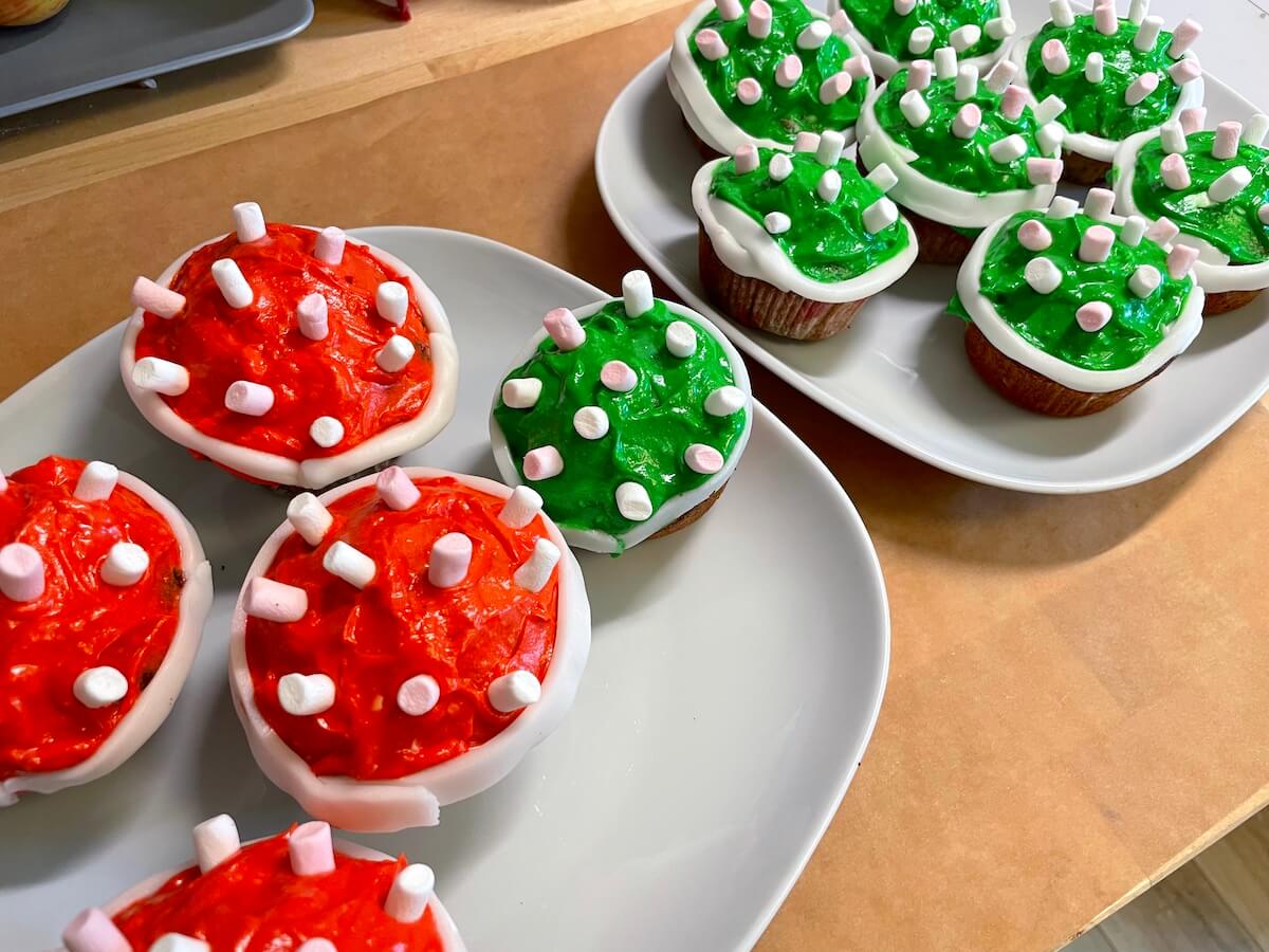 Super Mario Cupcakes - Koopas in Rot und Grün - Mamaskind.de