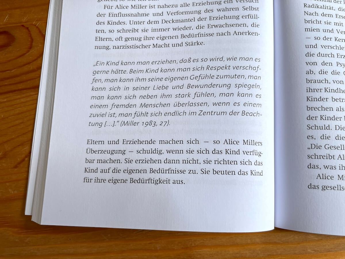 Auszug: Gut genug genügt von Maria Kurz-Adam / Alice Miller - mamaskind.de