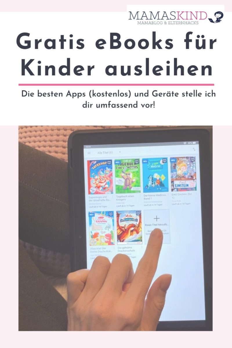 Gratis eBooks für Kinder ausleihen - die besten Apps - mamaskind.de